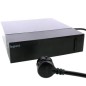 HELMO Przedłużacz do kącika TV 4X2P+Z + 4X2P z ogranicznikiem przepięć z przewodem 2.0m 3x1.5 mm2 czarny 049430 HELMO Przedłużacz do kącika TV 4X2P+Z + 4X2P z ogranicznikiem przepięć z przewodem 2.0m 3x1.5 mm2 czarny 049430