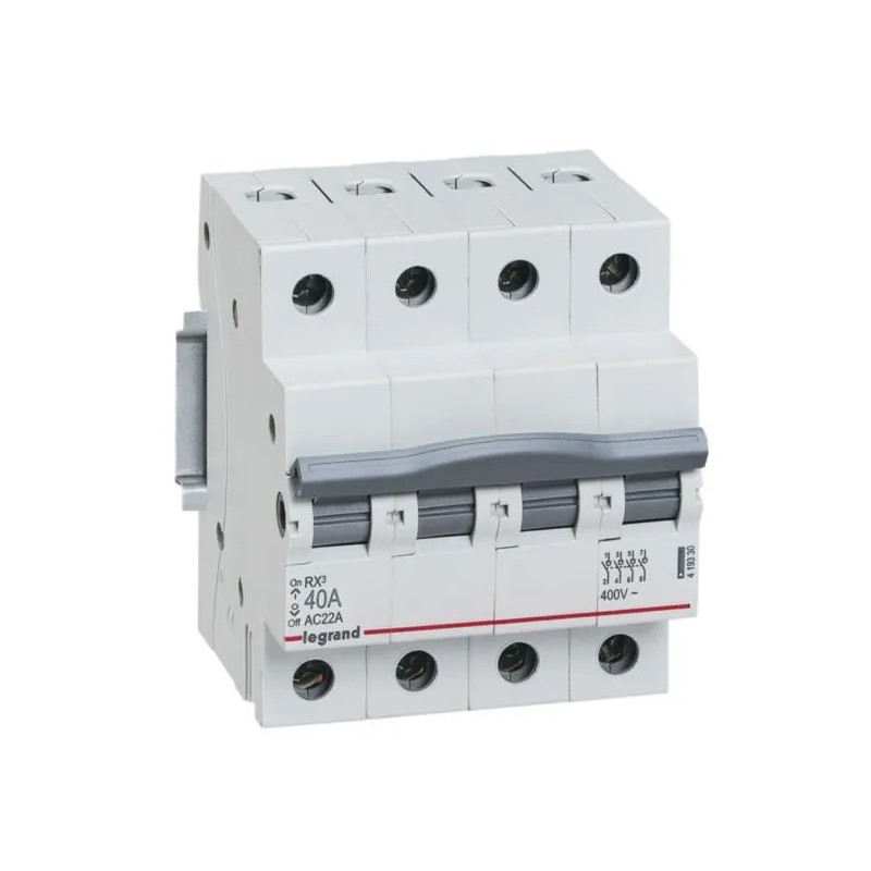 Rozłacznik modułowy RX3 40A 4P 419330 Rozłacznik modułowy RX3 40A 4P 419330