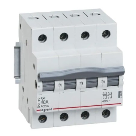 Rozłacznik modułowy RX3 40A 4P 419330