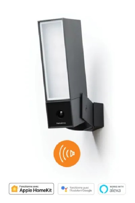 Netatmo PRO Kamera zewnętrzna z syreną systemu alarmowego Smart hom...