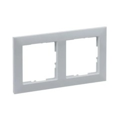 SUNO Ramka dwukrotna aluminium 721512