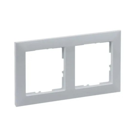 SUNO Ramka dwukrotna aluminium 721512