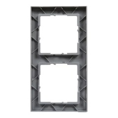 SUNO Ramka dwukrotna aluminium 721512
