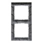 SUNO Ramka dwukrotna aluminium 721512