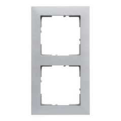 SUNO Ramka dwukrotna aluminium 721512