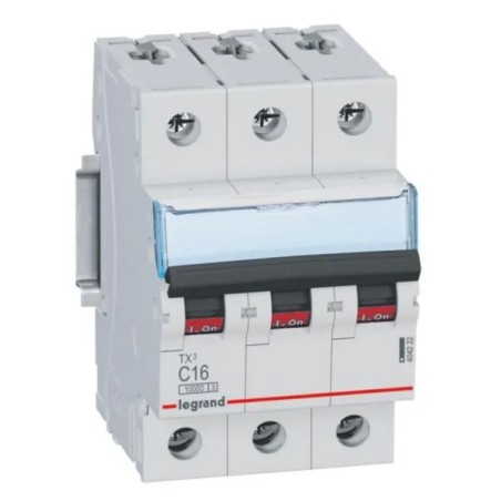 Wyłącznik nadprądowy 3P C 16A 10kA AC S313 TX3 404222