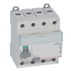 Wyłącznik różnicowoprądowy 4P 80A 0,5A typ AC P304 DX3 411735