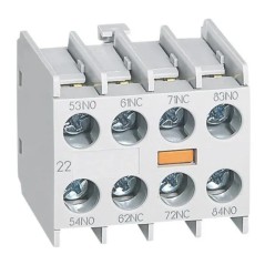 Styk pomocniczy 2Z 2R montaż czołowy CTX3 MINI 417155