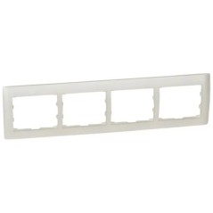 SISTENA LIFE Ramka poczwórna pozioma pearl 771504