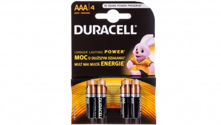 Bateria alkaliczna LR03 / AAA Basic DURACELL 4520104 /4szt.