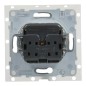 SUNO Gniazdo pojedyncze 2P+Z IP44 białe 16A 250V zaciski automatyczne z przesłoną 721186 SUNO Gniazdo pojedyncze 2P+Z IP44 białe 16A 250V zaciski automatyczne z przesłoną 721186