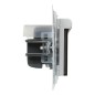 SUNO Gniazdo pojedyncze 2P+Z IP44 aluminium 16A 250V zaciski automatyczne z przesłoną 721386