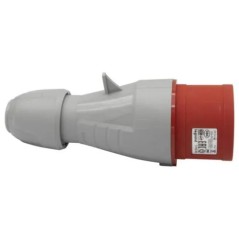 Wtyczka przenośna 5P 32A 400V czerwona IP44 P17 TEMPRA PRO 555239