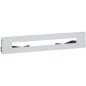 Osłona metalowa z wycięciem dla aparatury modułowej 825x150mm 020950 Osłona metalowa z wycięciem dla aparatury modułowej 825x150mm 020950