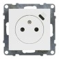 SUNO Gniazdo pojedyncze z USB-C 1,5A białe 16A 250V zaciski automatyczne z przesłoną 721189 SUNO Gniazdo pojedyncze z USB-C 1,5A białe 16A 250V zaciski automatyczne z przesłoną 721189