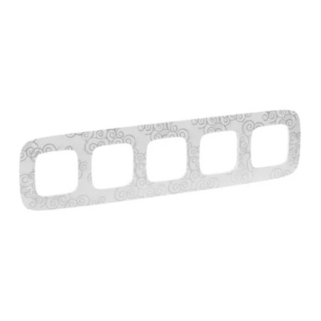 VALENA ALLURE Ramka pięciokrotna arabeska chrom 754345