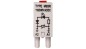 Moduł sygnalizacyjny LV (dioda LED czerwony + warystor V) 110-230 V AC/DC M93R szary 854861 Moduł sygnalizacyjny LV (dioda LED czerwony + warystor V) 110-230 V AC/DC M93R szary 854861