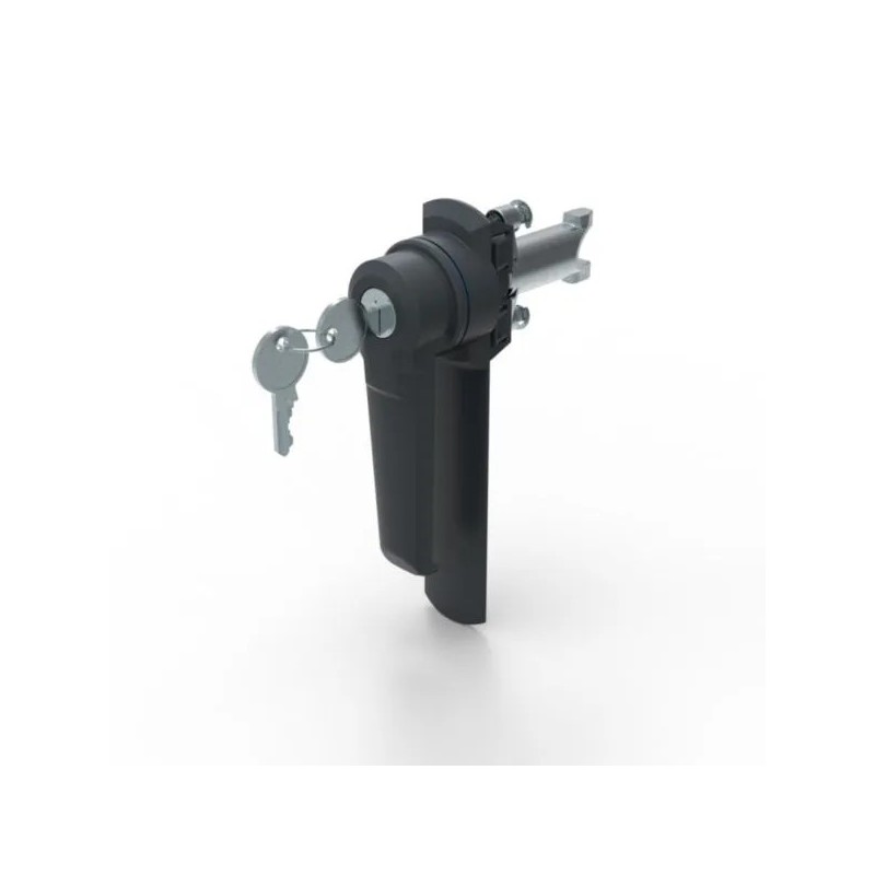 Klamka z zamkiem nr 405, dostarczana z 2 kluczami XL3S 4000 339718