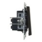 SUNO Łącznik krzyżowy czarny 10AX 250V zaciski śrubowe 721407 SUNO Łącznik krzyżowy czarny 10AX 250V zaciski śrubowe 721407