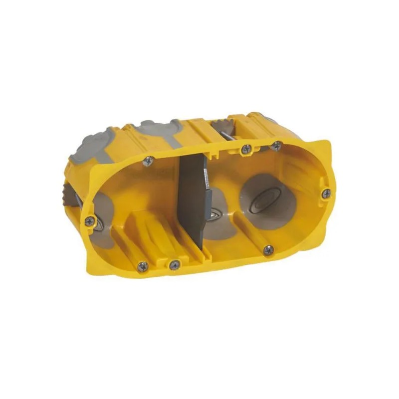 Puszka 2M PRZEP GUM GK GŁ 50 ECOBATIBOX PODWÓJNA DO KARTON-GIPSU Z MEMBRANĄ 50mm 080032 Puszka 2M PRZEP GUM GK GŁ 50 ECOBATIBOX PODWÓJNA DO KARTON-GIPSU Z MEMBRANĄ 50mm 080032
