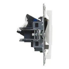 SUNO Gniazdo komputerowe pojedyncze RJ45 kat 6 UTP białe 721152