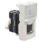 MOSAIC Gniazdo komputerowe pojedyncze RJ45 kat.5e białe UTP 076551 MOSAIC Gniazdo komputerowe pojedyncze RJ45 kat.5e białe UTP 076551
