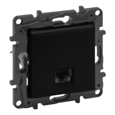 Niloe Step Gniazdo RJ45 kat. 6 FTP czarny 863561
