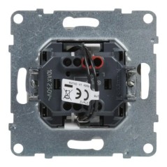SUNO Łącznik jednobiegunowy biały 10AX 250V zaciski automatyczne podświetlany 721111