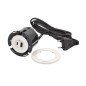 INCARA Gniazdo meblowe DISQ 60 USB A+C 2,0 m biały 654730