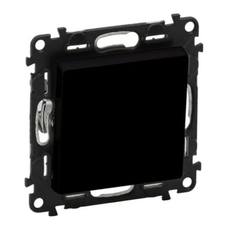 VALENA LIFE łącznik jednobiegunowy czarny 10AX 250V 756301