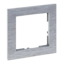SUNO Ramka jednokrotna aluminium szczotkowane 721561