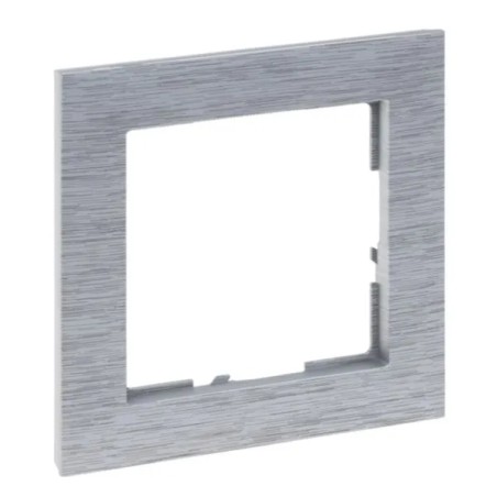 SUNO Ramka jednokrotna aluminium szczotkowane 721561