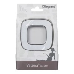 VALENA ALLURE Ramka pojedyncza lustro białe 754421