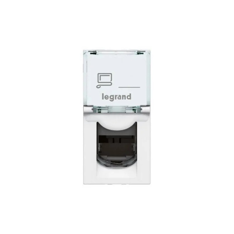 MOSAIC Gniazdo komputerowe pojedyncze RJ45 kat.6 STP białe 076563 MOSAIC Gniazdo komputerowe pojedyncze RJ45 kat.6 STP białe 076563