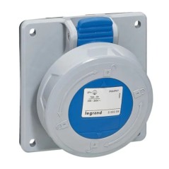 Gniazdo tablicowe 3P 16A 230V niebieskie IP67 P17 TEMPRA PRO 555384