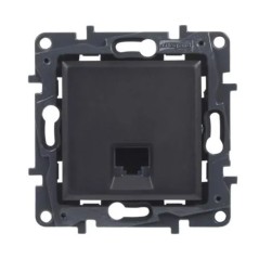 Niloe Step Gniazdo RJ45 kat. 6 UTP czarny 863563