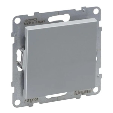 SUNO Łącznik jednobiegunowy aluminium 10AX 250V zaciski automatyczne 721301