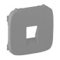 VALENA ALLURE Plakietka gniazda głośnikowego pojedynczego aluminium 755367 VALENA ALLURE Plakietka gniazda głośnikowego pojedynczego aluminium 755367