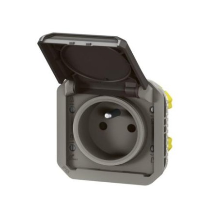 NOWE PLEXO 55 Gniazdo 2P+Z zaciski śrubowe mechanizm 16A - 250V AC ...