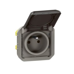 NOWE PLEXO 55 Gniazdo 2P+Z zaciski śrubowe mechanizm 16A - 250V AC ...