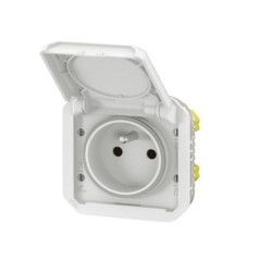 NOWE PLEXO 55 Gniazdo 2P+Z zaciski śrubowe mechanizm 16A - 250V AC ...