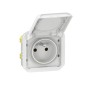 NOWE PLEXO 55 Gniazdo 2P+Z zaciski śrubowe mechanizm 16A - 250V AC białe 069624L