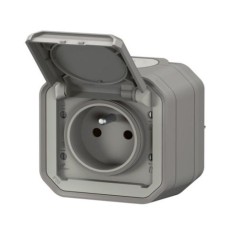 NOWE PLEXO 55 Gniazdo 2P+Z zaciski auto komplet natynkowy 16A - 250...