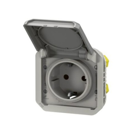 NOWE PLEXO 55 Gniazdo Schuko 2P+Z zaciski auto mechanizm 16A - 250V...