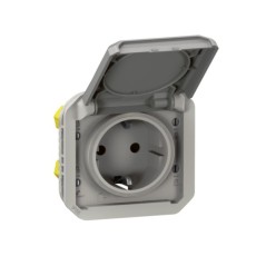 NOWE PLEXO 55 Gniazdo Schuko 2P+Z zaciski auto mechanizm 16A - 250V...