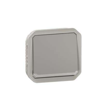 NOWE PLEXO 55 Gniazdo 2P+Z zaciski śrubowe mechanizm 16A - 250V AC szare 069552L