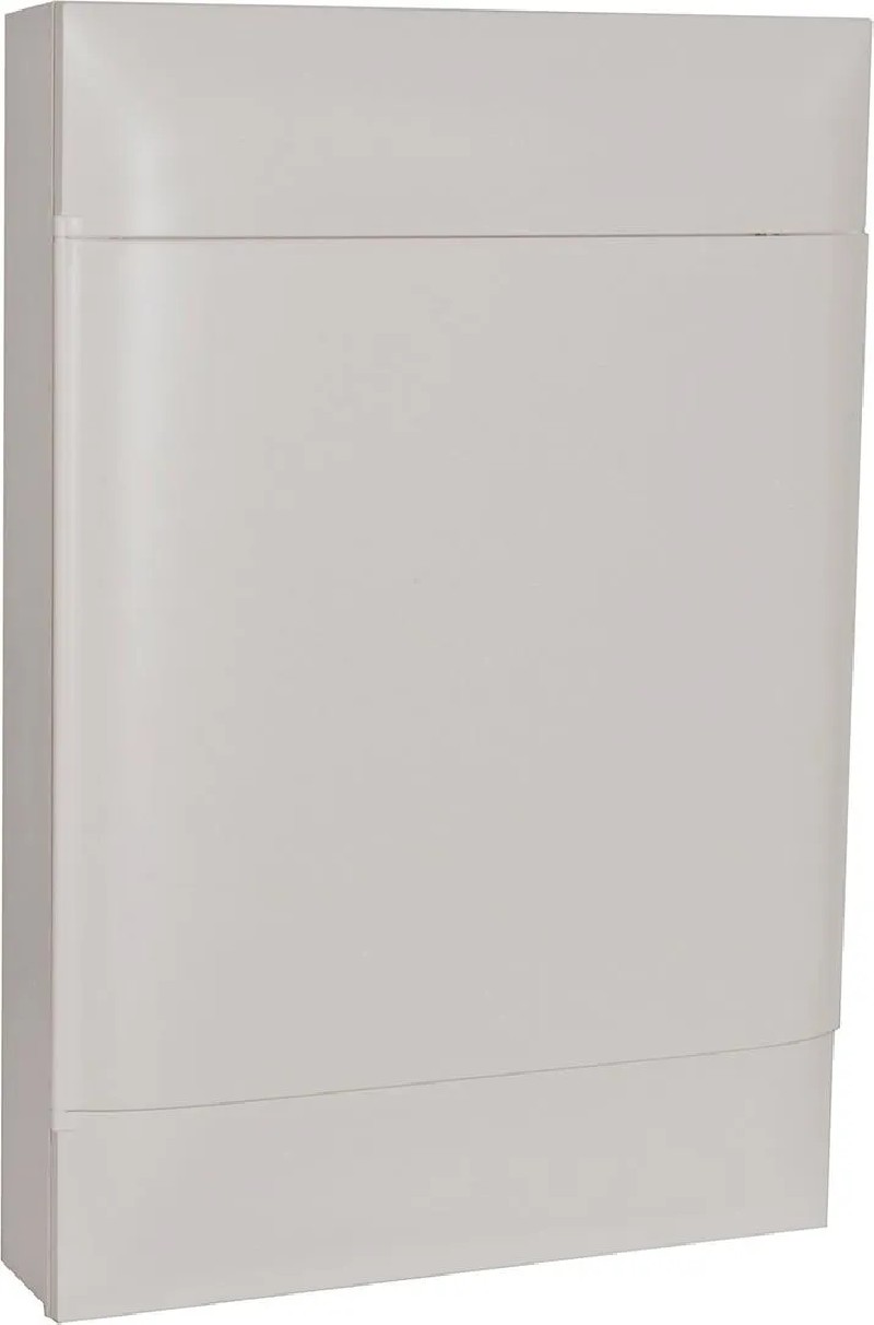 Rozdzielnica modułowa natynkowa PRACTIBOX S 3X18 drzwi białe + 3x1P B16 RX3 137428P