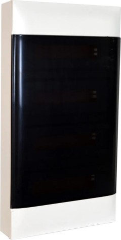 Rozdzielnica modułowa natynkowa PRACTIBOX S 4X18 drzwi transparentn...