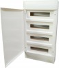 Rozdzielnica modułowa natynkowa PRACTIBOX S 4X18 drzwi białe + 4x1P B16 RX3 137429P