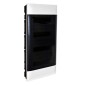 Rozdzielnica modułowa podtynkowa PRACTIBOX S 4X18 drzwi transparentne + 4x1P B16 RX3 137379P